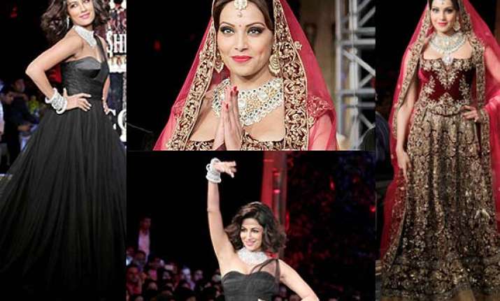 icw 2014 grand finale bipasha turns beautiful bride