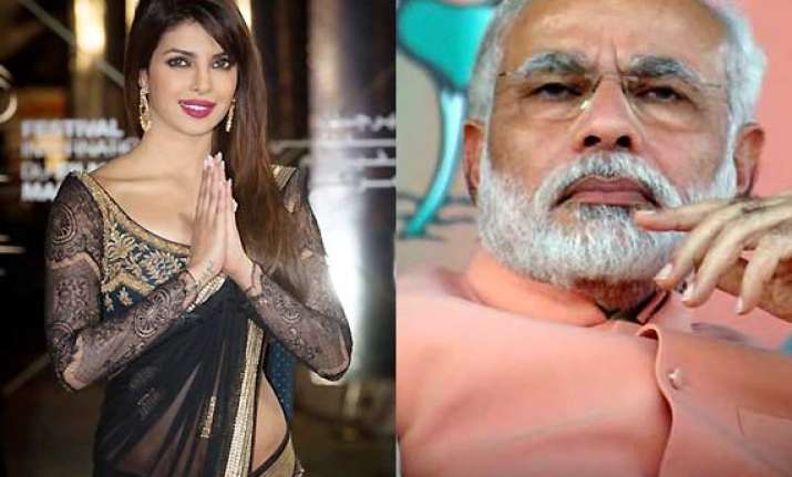 narendra modi effect priyanka chopra to promote banarsi