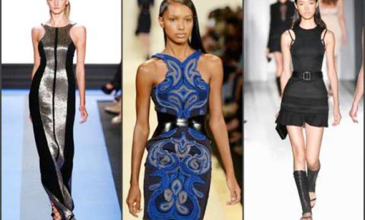 hollywood stars current fashion staple racer front dress