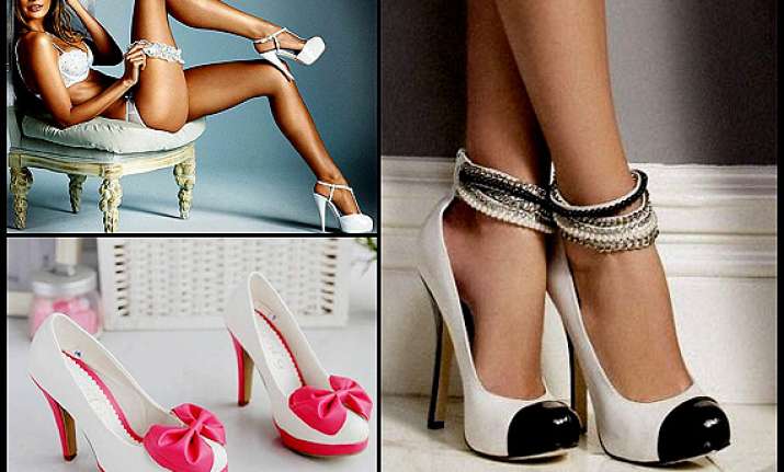 white heels trendy