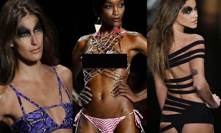 scandalous beach wear leaves the crowd bewildered at rio
