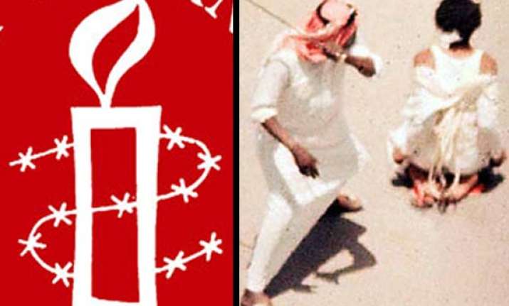 amnesty condemns sharp rise in saudi beheadings