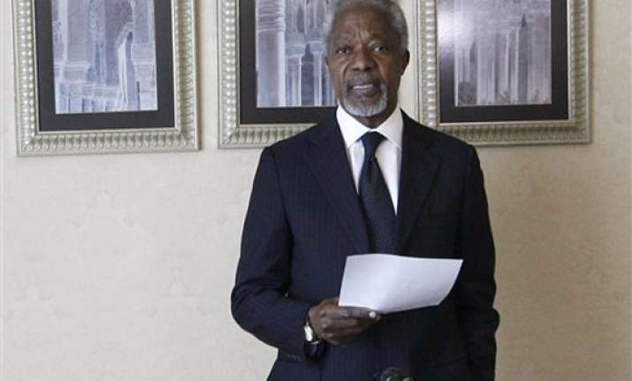 annan optimistic after assad talks despite tough mission