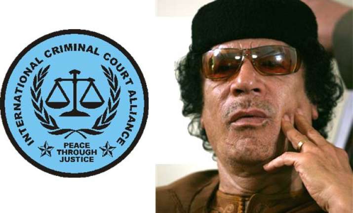 arrest warrant issued for gaddafi icc judge
