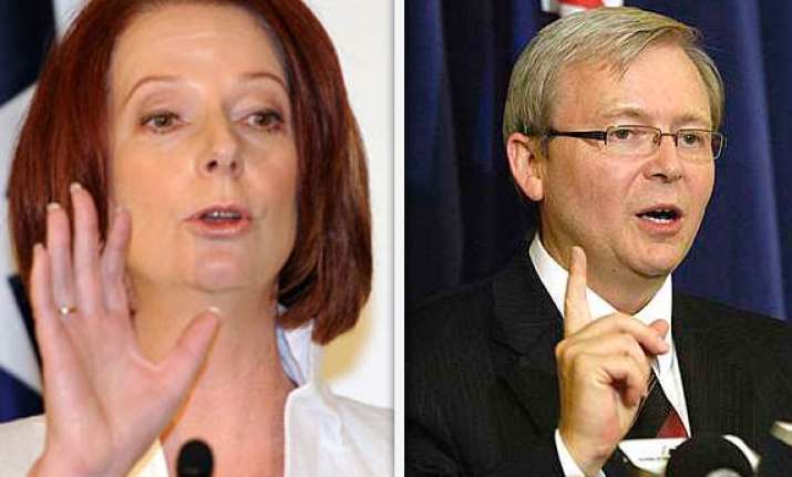 australian pm attacks predecessor