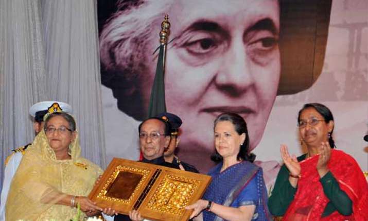 bangladesh gives indira gandhi its highest posthumous honour