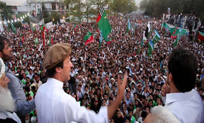 1 dead 11 injured in attack by militants after imran s rally