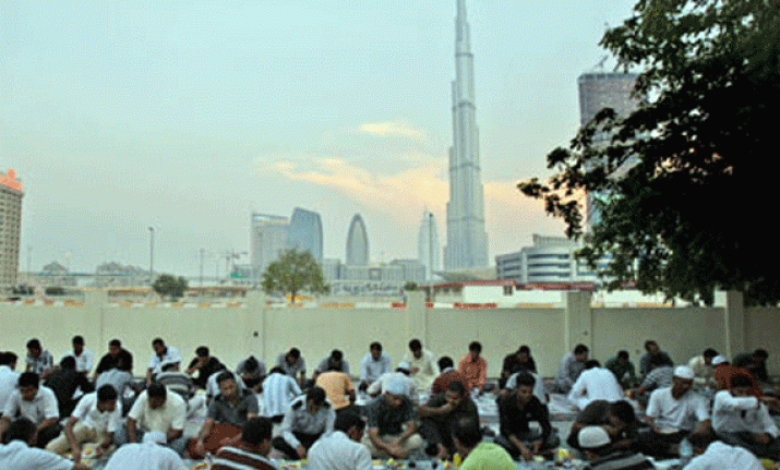 burj khalifa residents told to fast longer during ramadan