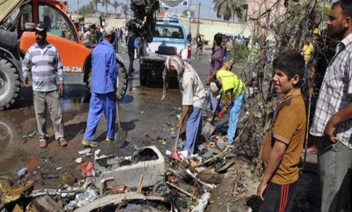 car bombs kill 34 in southern iraq
