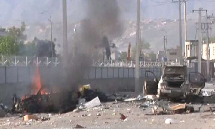 car bomb hits u.s. compound in kabul