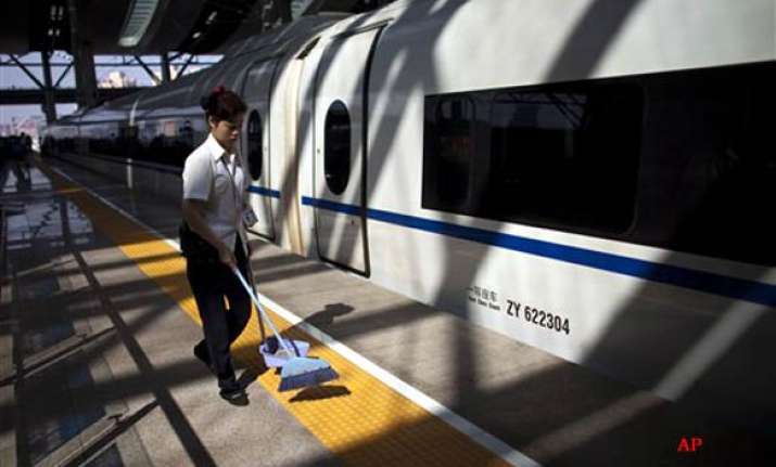 china tests beijing shanghai bullet train