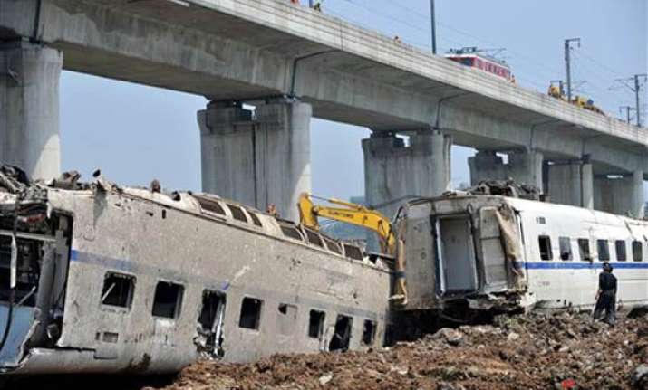 china train accident toll 35 three top rail officials sacked