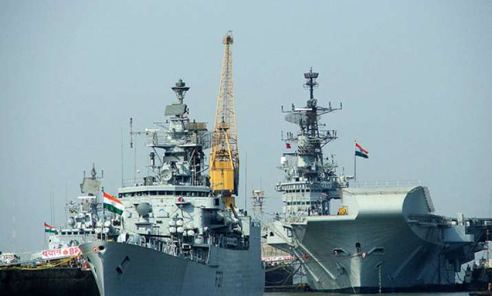 china to give high profile reception to indian naval ships