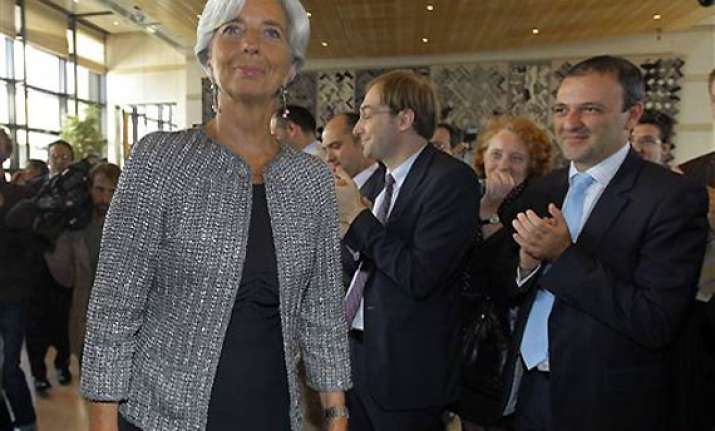 christine lagarde takes over as new imf chief