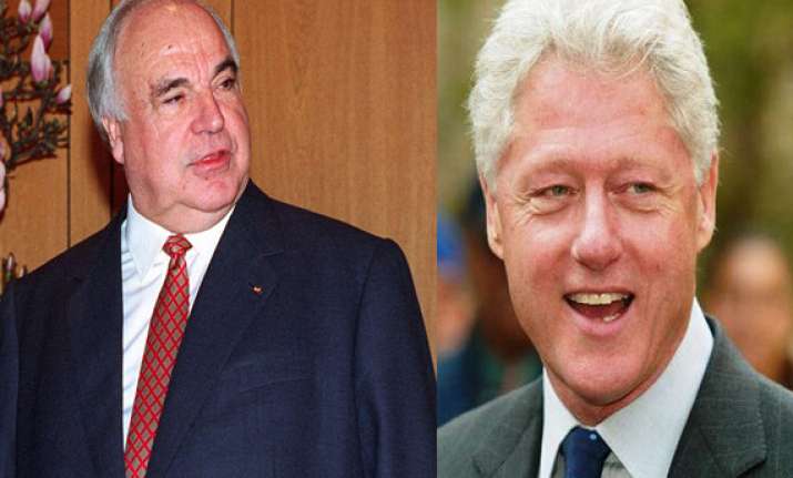 clinton kohl eu among 231 candidates for nobel peace prize