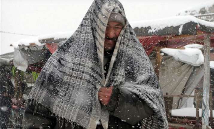 cold winter kills at least 40 in afghanistan