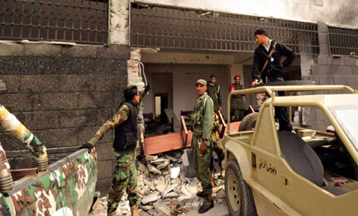courthouse bombed in libya