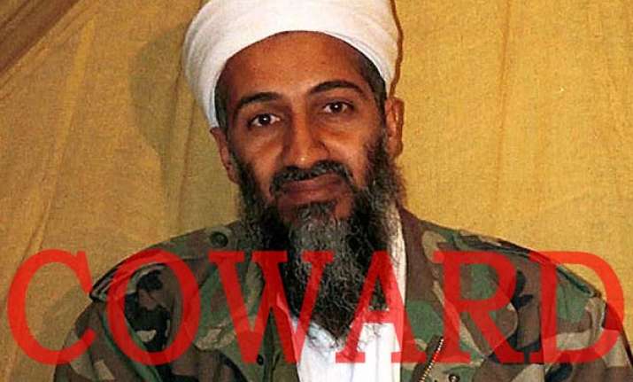 coward osama used wife as human shield to evade death