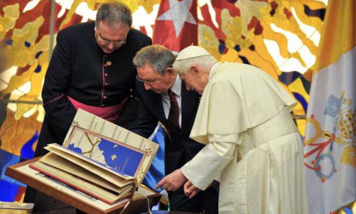 declare good friday a holiday pope urges raul castro