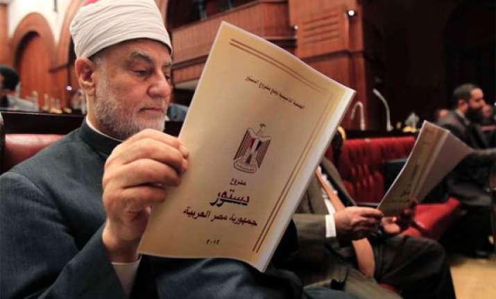 egyptian voters approve new constitution drafted by