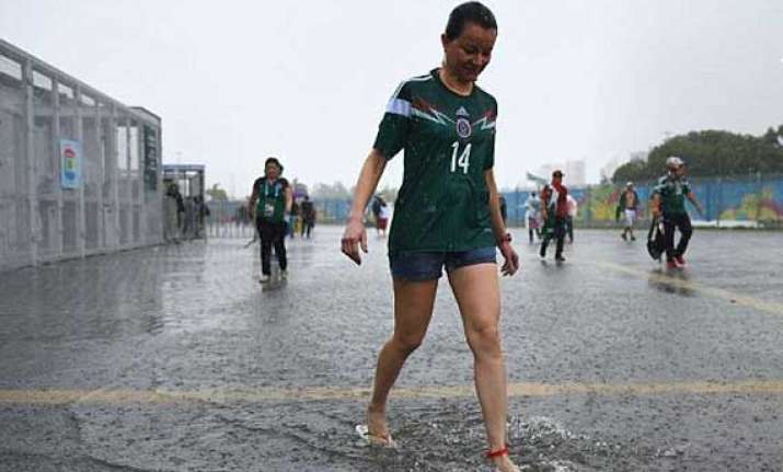 floods hit brazil world cup city natal before us game