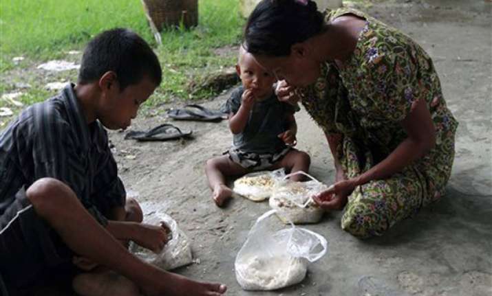 food shortages add to misery in myanmar strife