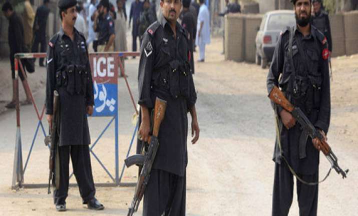 four pak policemen killed as three suicide bombers blow