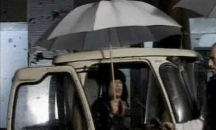 will fight to last drop of blood thunders gaddafi