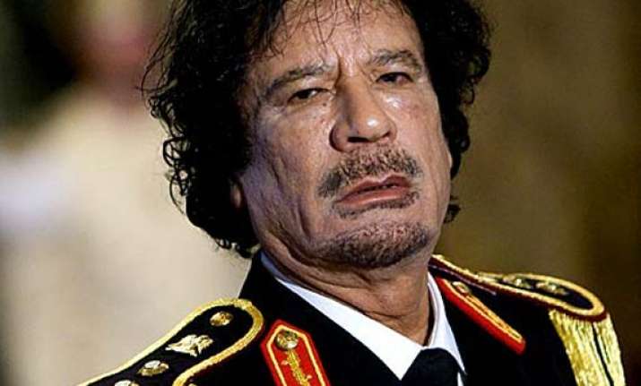 gaddafi says he quit compound in tactical withdrawal