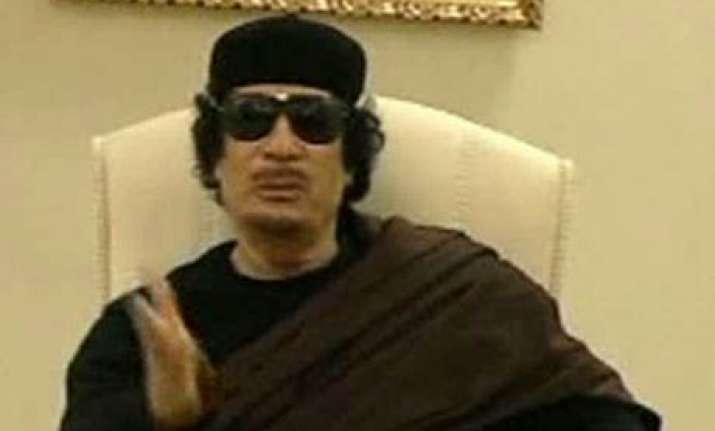 gaddafi taunts nato from his hiding place