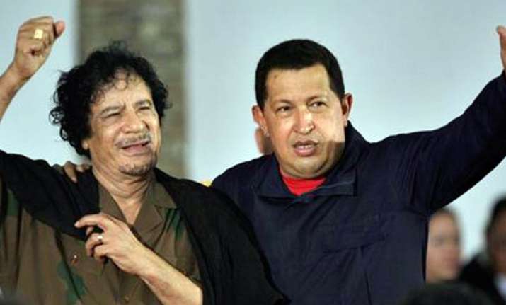 hugo chavez condemns libya airstrikes as madness