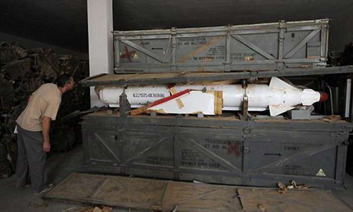 gaddafi s chemical weapons found in libya