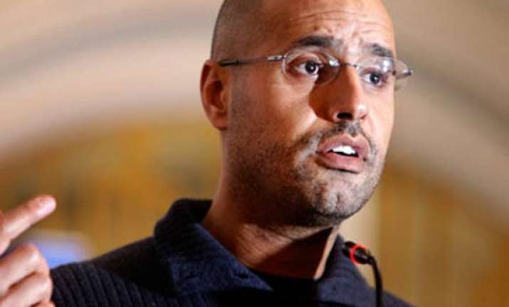 gaddafi s son claims forces have not committed excesses