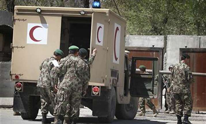gunman kills 2 americans inside afghan ministry