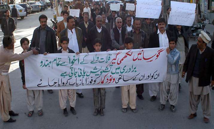 hindu girl abduction forced conversion spark protest in pak