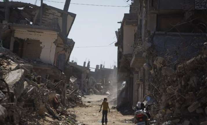 explosion rocks french cultural center in gaza