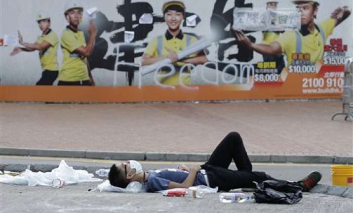 hong kong protests hit city s role as finance hub