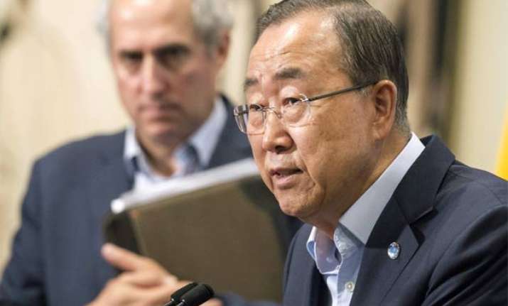 ban ki moon asks india pak to exercise maximum restraint at