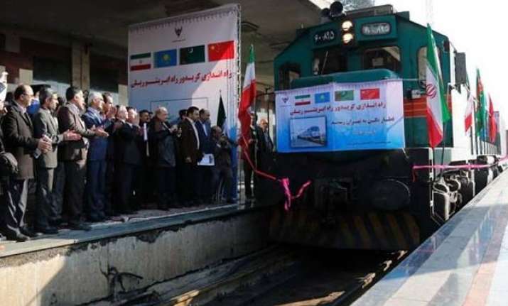 first silk road train carrying chinese goods arrives in
