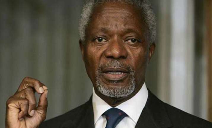 ebola neglected because it started in africa kofi annan
