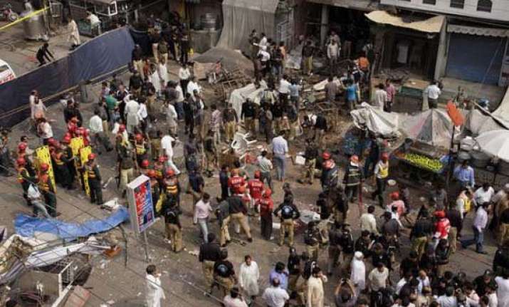 four killed 11 injured in grenade attacks in pakistan
