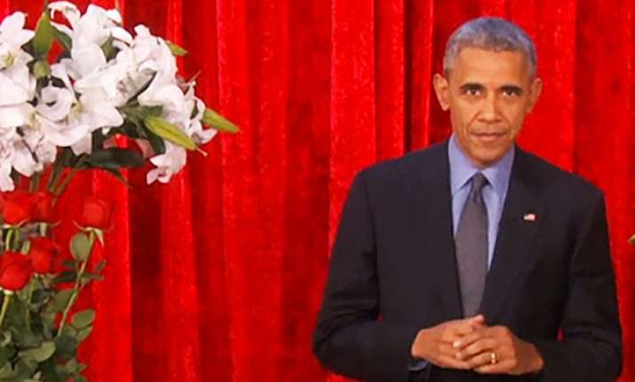 watch video barack obama woos wife michelle with valentine
