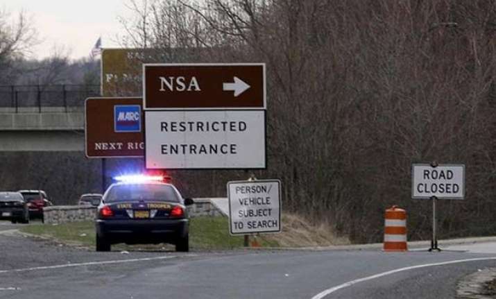 1 dead after car tries to ram nsa gate claims us officials