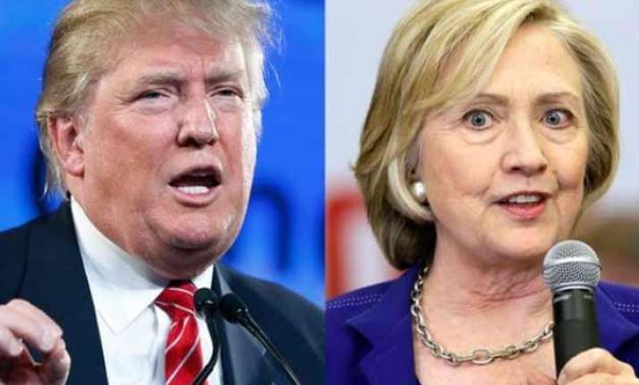 trump clinton lead ahead of super tuesday contests