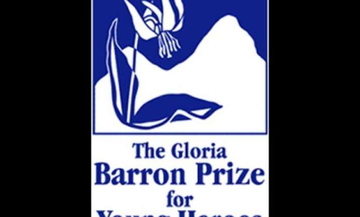 indian american receives gloria barron prize for young