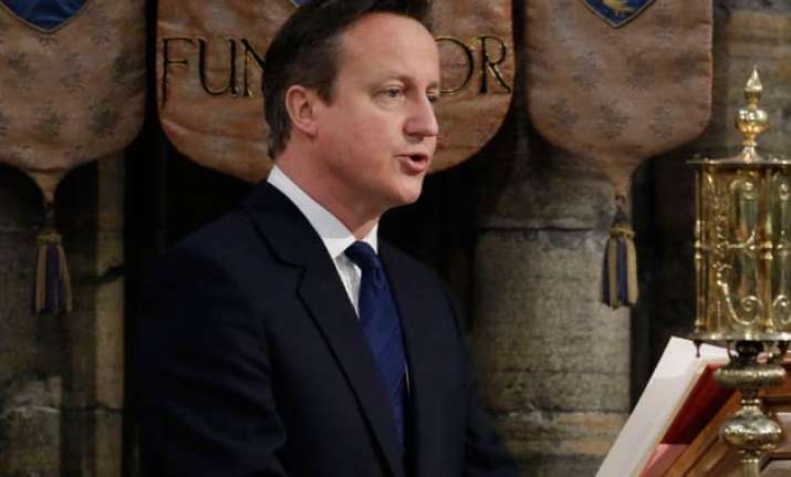 british pm david cameron names his first all conservative