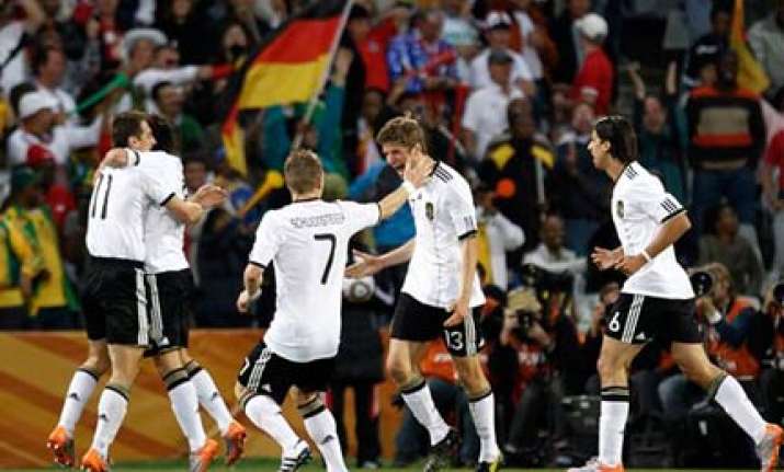 germany thrash england 4 1 to enter quarters