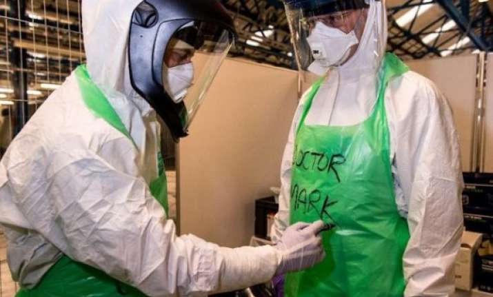 britain holds national exercise to test ebola preparedness