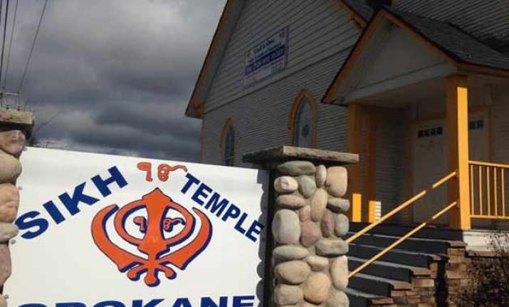 gurudwara vandalised by a naked man in washington