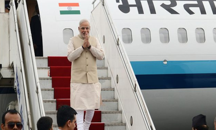 pm modi arrives in seychelles